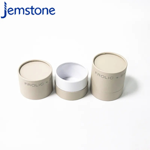 Logo personnalisé imprimé rond carton imprimé dessin bougie cylindre rond papier tube emballage conteneur avec mousse - Product Image 3