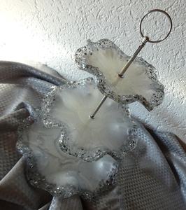 Decorative Resin <b>Cake</b> <b>Stand</b> with Glossy Finish for Events - Product Image 5
