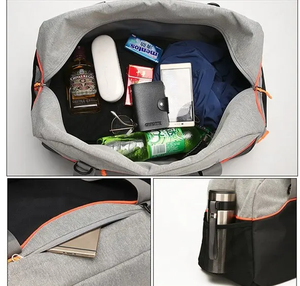 Bolsa de Lona Táctica Unisex de Gran Capacidad, Impermeable, para Viajes y Caza al Aire Libre, Nueva Tendencia, Cierre de Cremallera, Anti-Robo - Product Image 3