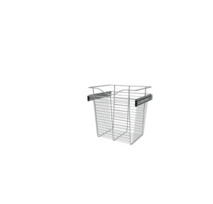 <b>Rectangular</b> Stainless Steel <b>Basket</b> for Cutlery <b>Storage</b> Foldable Dishwasher Safe Handmade Decorative Wire <b>Basket</b> for Serving - Product Image 1