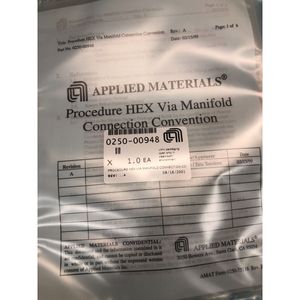 Amat ชุด0240-02090, สายยางฉีดน้ำ OTB SMC HX - Trusted ทั่วโลกมรดกอุปกรณ์เซมิคอนดักเตอร์และชิ้นส่วนที่ - Product Image 3