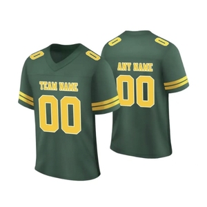 Camiseta de Fútbol Americano Blanca Personalizada para Hombre, Cuello en V, Manga Corta, Impresión Sublimada, Poliéster Transpirable, Nombre del Equipo, Número 00 - Product Image 4