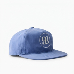 Blue Unisex <b>Baseball</b> <b>Cap</b> With 98 Embroidery Street Style Casual Wear Spring Summer 56-58CM Cotton Adjustable Fit - Product Image 3