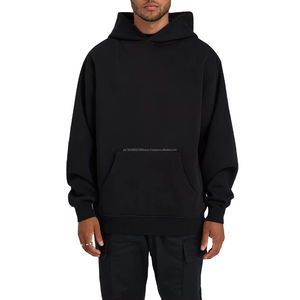 เสื้อฮู้ดดี้ลำลองผู้ชายไซส์ใหญ่ยอดนิยม สั่งทำได้ ผลิตเร็ว ผ้าฝ้าย 100% ขายดี - Product Image 1