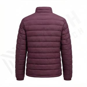 Veste matelassée d'hiver de qualité supérieure pour hommes, dernier modèle avec col montant et manches longues, entièrement personnalisable, mode masculine - Product Image 3