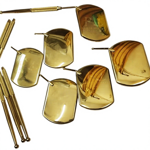 Gold Plasma Eyelash <b>Mirror</b> Private Label Lash Inspection <b>Mirror</b> Custom Shape Eyelash Extension Beauty Tool / <b>Square</b> Shape <b>Mirror</b> - Product Image 5