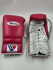 Meilleur fabricant de gants de boxe à lacets de style Winning, prix de gros, logo personnalisé, gants de sparring Winning, gants de boxe - Product Image 2