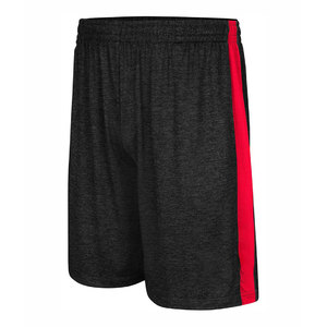 Breathable Mesh Yoga Shorts Moisture Wicking Quick Dry <b>Athletic</b> Summer Basketball Beach Shorts with Elastic Waistband Zippered - Product Image 3
