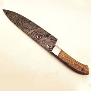 Cuchillo de Chef de Acero de Damasco Hecho a Mano para Cocina, Herramienta de Cocina Profesional con Hoja Duradera para Uso en el Hogar, Cocina y Restaurante - Product Image 1