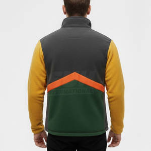 Chaqueta Sherpa para Hombre de Alta Calidad, Cuello Alto, Logotipo Frontal, Transpirable, Ecológica, para Invierno, a Precio Económico - Product Image 3