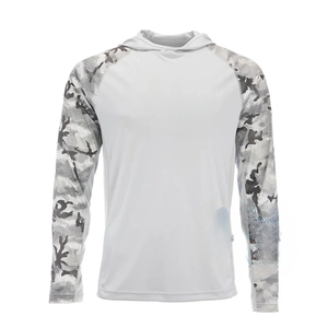 Camisa de Pesca Personalizada para Hombre, Manga Larga, Poliéster, Sudadera con Capucha, Secado Rápido, Transpirable, UPF 50, Resistente a los Rayos UV, Sublimación - Product Image 2