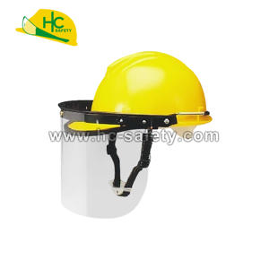 Casco de Seguridad H802 con Protector Facial para Trabajadores de la Construcción e Industriales, Resistencia a Impactos y Cobertura Facial Completa - Product Image 2