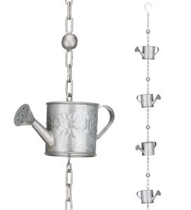 Cadena de lluvia de aluminio personalizable al por mayor, inspirada en diseños centenarios de Japón, que refleja la arte funcional. - Product Image 1