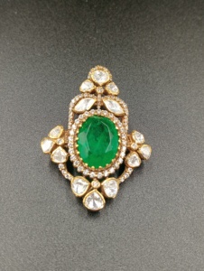 Amaira Jewels - Juego de Colgantes Clásicos Chapados en Oro sobre Base de Plata Vintage, con Forma de Pájaro, Amuleto Solitario, Joyería Hecha a Mano para Mujer, para Boda - Product Image 4