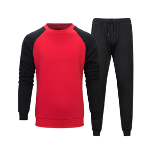 Winter Season Men's <b>Plus</b> <b>Size</b> Long Sleeve Customized Design Solid Color Sweatshirt Pants <b>Sets</b> Premium Sweatshirts <b>Set</b> For Men - Product Image 5