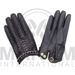 Premium Genuine Leather Dressing Gloves for Men Vintage Style <b>Driving</b> Gloves Breathable Thermal Eco-Friendly All-Season - Product Image 5