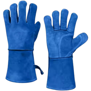 Gants en cuir de vachette renforcé, protection durable des mains pour le soudage, la lutte contre les incendies et les applications industrielles - Product Image 3