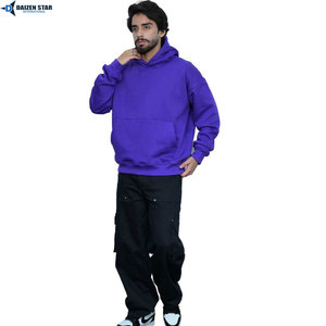 Sudaderas con Capucha Lisas para Impresión, Sudaderas de Algodón Grueso, Venta al Por Mayor, Proveedor OEM Personalizado - Product Image 6