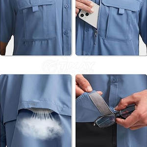 Camisa de tiro profesional de ajuste flexible con costuras reforzadas para entrenamiento táctico y tiro deportivo - Product Image 3