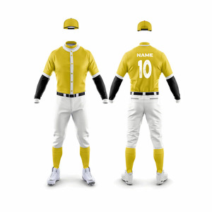 Custom <b>Baseball</b> Uniform <b>Set</b> for Men and Youth Sublimated <b>Baseball</b> Jersey and Pant Team Uniform Professional OEM <b>Baseball</b> Uniform - Product Image 5