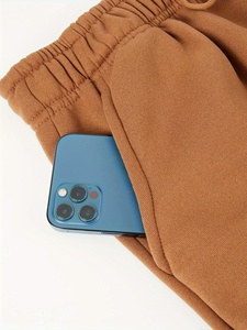 Pantalon de jogging délavé à l'acide pour hommes et femmes, léger, décontracté, en toile de haute qualité, coupe large, en polyester, coupe droite - Product Image 3