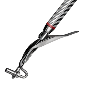 เครื่องมืออุดฟันอะมัลกัมแบบสองด้าน ขนาด 8 นิ้ว (20.3 ซม.) หัวจัมโบ้ขนาดใหญ่ ทำจากสแตนเลสสตีล ด้ามจับตามหลักสรีรศาสตร์ - Product Image 4