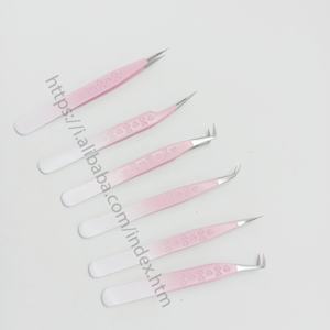 Kit de herramientas de extensión de pestañas de diseño personalizado, 4 Uds., pinzas de extensión de pestañas, instrumentos de belleza, herramienta de pestañas - Product Image 4