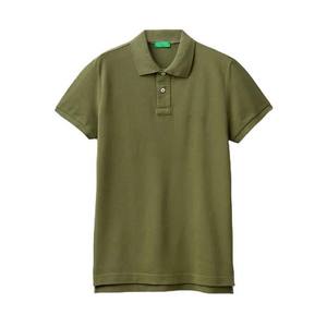Polo pour homme à manches courtes en coton, polyester et élasthanne, respirant, boutonné, coupe épaules dénudées, idéal pour le dropshipping - Product Image 1