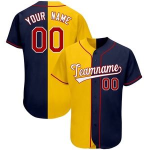 Maillot de baseball haut de gamme personnalisé pour équipe, uniforme respirant pour hommes et femmes, chemise de sport avec logo brodé, tenue d'entraînement, fourniture directe usine - Product Image 5