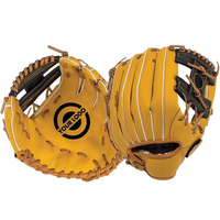 Guantes de Béisbol de Cuero de Alta Calidad con Logotipo Personalizado, Guantes de Béisbol de Cuero de Vaca para Entrenamiento
