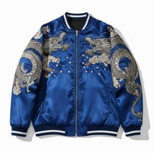 Embroidered <b>Mandarin</b> <b>Collar</b> Quilted Hooded Winter Canvas <b>Jacket</b> Streetwear Contrast Color Unisex Harajuku Trendy Casual Loose - Product Image 2