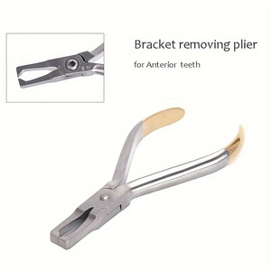 Orthodontic <b>Bracket</b> Remover Pliers Straight Handle Stainless Steel Dental Instrument Dental Orthodontic ISO Approved - Product Image 6