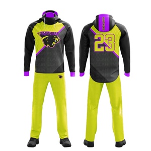 Vêtements de sport de haute qualité imprimés par sublimation personnalisée Costumes d'échauffement d'hiver avec logo personnalisé - Product Image 6