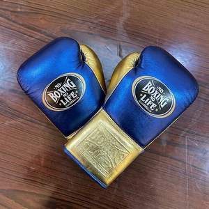 Guantes de Boxeo Hechos a Mano, Sin Boxeo No Hay Vida, Guantes de Sparring de Cuero Vacuno Genuino, Guantes de Boxeo Personalizados para Entrenamiento de Adultos - Product Image 6