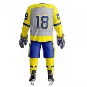 Uniforme de Hockey en Línea de Último Estilo, Nuevo Diseño, Uniforme de Hockey en Línea sin Mangas - Product Image 3