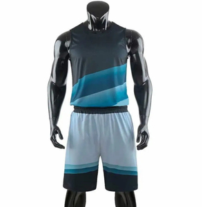 Tenue de basketball légère de qualité supérieure pour adultes, style unique, couleur unie, respirante, ensembles grandes tailles - Product Image 2