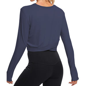 Top de yoga ajustado y cómodo para mujer, para uso al aire libre, para correr, tenis, fitness, ropa deportiva, top de yoga para mujer - Product Image 2