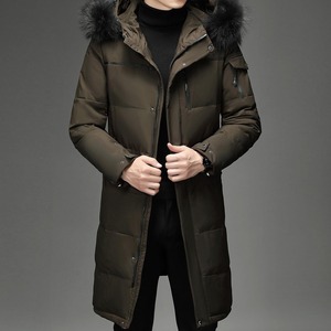 Vestes en duvet pour hommes et femmes de haute qualité, écologiques, 80% duvet, style décontracté, toile léopard, fermeture éclair - Product Image 5