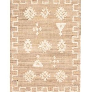 Newest Trending Geometric Pattern Jute Area <b>Rug</b> Rectangle Bohemian Style Flat Weave Eco Friendly Living Room Use - Product Image 6
