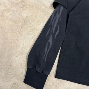Camiseta de hombre OEM personalizada con dobladillo sin rematar, 100% algodón, corte holgado, estilo crop, de felpa francesa gruesa y hombros caídos - Product Image 2