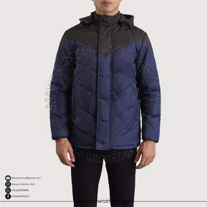 Chaqueta de Invierno Personalizada para Hombre, Chaqueta Acolchada con Estampado de Letras, Parka con Capucha, Chaqueta Acolchada Transpirable de Primera Calidad, Ropa de Calle - Product Image 5