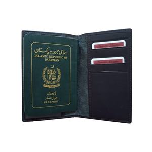 Wholesale High Quality Leather Passport Cover <b>RFID</b> Travel Passport <b>Wallet</b> with ID Window New Design Make Products - Product Image 6
