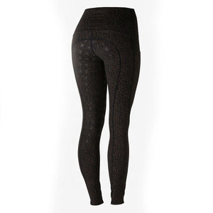 Leggings de Yoga Casuales para Mujer, Cintura Alta, Forro Polar Grueso, Spandex/Nailon 200g, Transpirables, Ligeros, Duraderos, Cómodos, con Silicona - Product Image 3