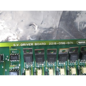 YUASA 2218-096-D71 S.V. PLACA CONTROLADORA, 113708 - Equipos y piezas de semiconductores de confianza globales de Trusted Global Legacy - Product Image 5