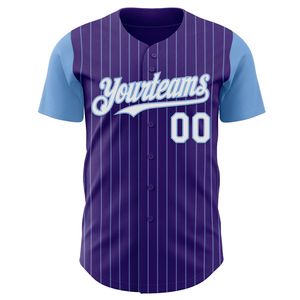 Camiseta de Béisbol Transpirable con Patrón 3D, 100% Poliéster, Impresión por Transferencia de Calor, Nombre del Equipo Personalizado, Cuello Redondo, Manga Corta, para Verano - Product Image 2