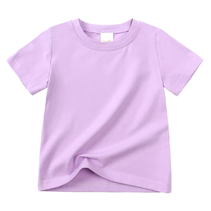 T-shirt décontracté en coton 100% pour homme avec short imprimé en sérigraphie, design vierge, t-shirts écologiques à manches courtes pour enfants - Product Image 6