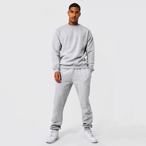Ensembles de survêtements décontractés en polaire à capuche pour hommes, personnalisables avec logo, pour le jogging, tenues de sport d'hiver, grandes tailles, respirants, vente en gros - Product Image 4