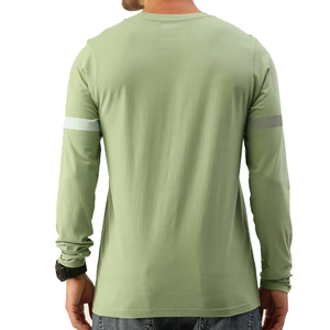 เสื้อยืดแขนยาวสำหรับออกกำลังกายและฟิตเนสสำหรับผู้ชาย ขายส่งเสื้อยืดแขนยาวแฟชั่นขายดีสำหรับผู้ชาย - Product Image 5