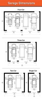 Garage Conteneur Moderne 20-40 pieds : Abri de Voiture Préfabriqué en Acier, Abri de Stationnement Multi-Véhicules, Entrepôt Modulaire pour 2-4 Voitures