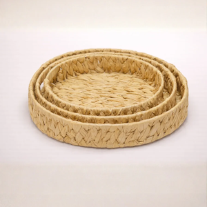 Bandeja Decorativa de Ratán con Asas, Diseño Único y Excelente Estilo, en Forma y Tamaño Personalizables - Product Image 2